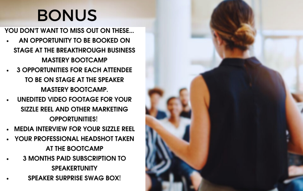 Breakthrough Speaker Mastery (5) Breakthrough Speaker Mastery (5)
