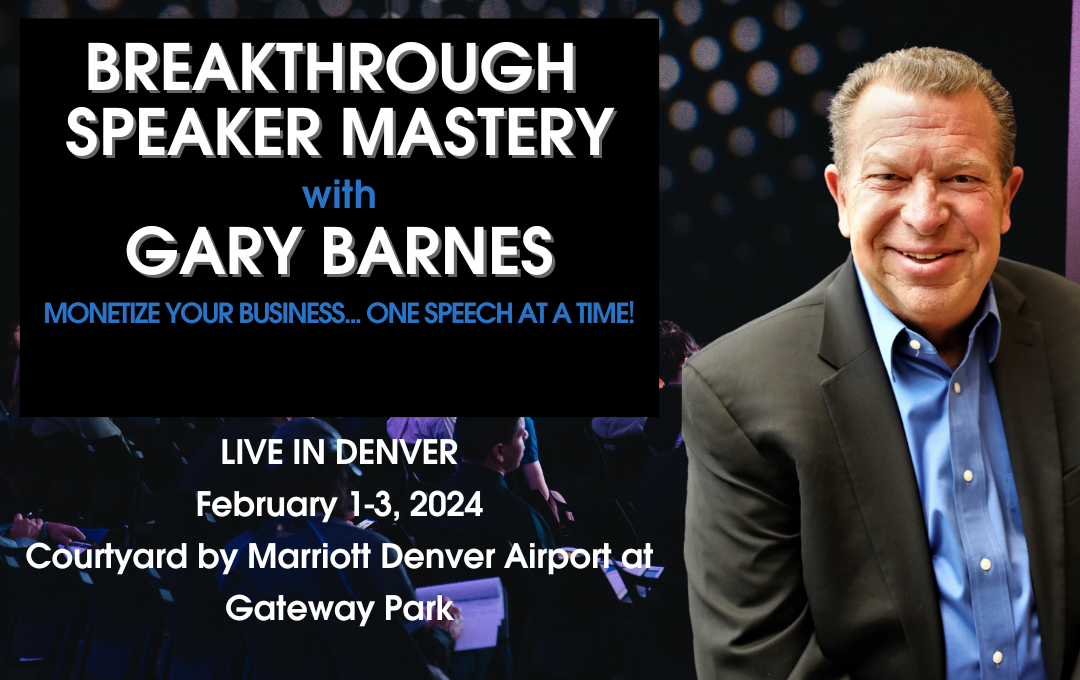 Breakthrough Speaker Mastery Breakthrough Speaker Mastery