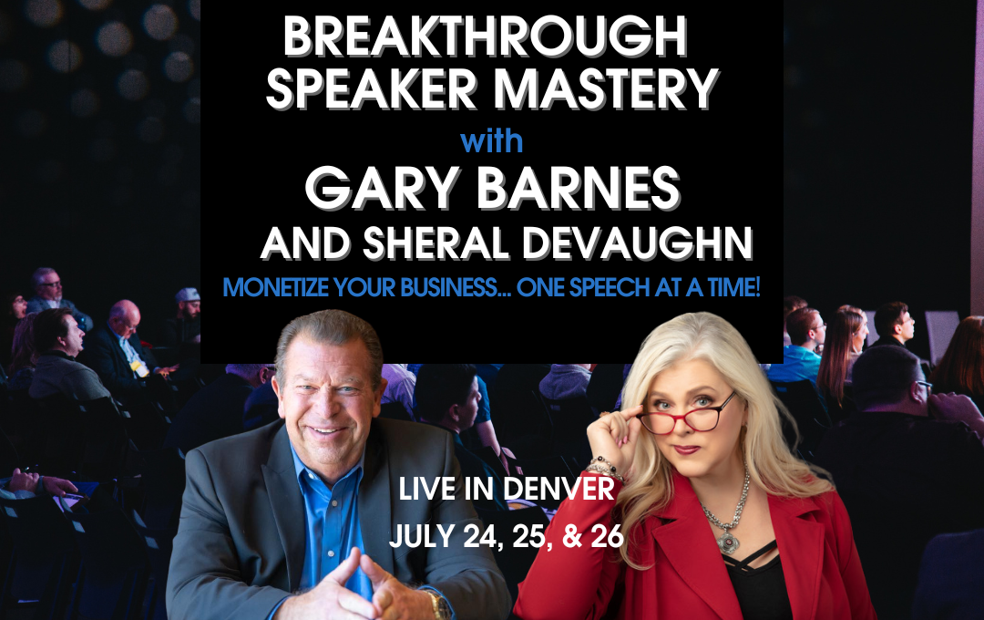 Breakthrough Speaker Mastery Breakthrough Speaker Mastery